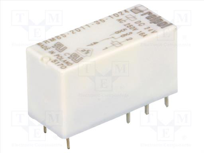 Relay  coil 24vdc 16a /250vac 16a/24vdc, , medium-null