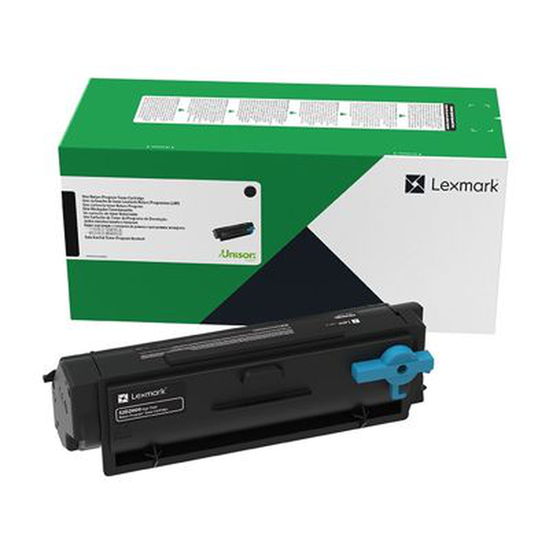 Lexmark 55b2h00 black high yield original toner cartridge 15,000 pages for ms331 ms431 mx331 mx431-null