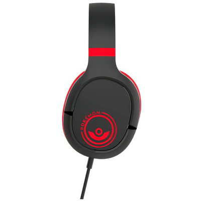 Pokémon  pokeball black and red gaming headphones