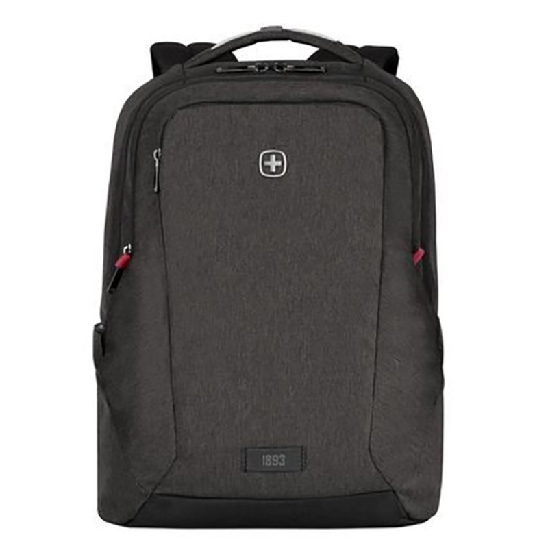Wenger, mx professional 16" backpack, heather grey ( r ), , medium-null