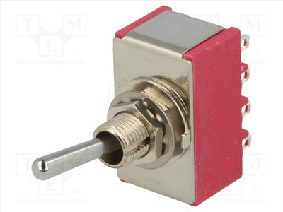 On-off-on  5a toggle switch, , medium