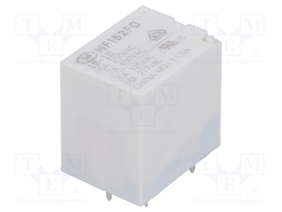 12vdc coil 20a /125v 20a electr. Relay, , medium