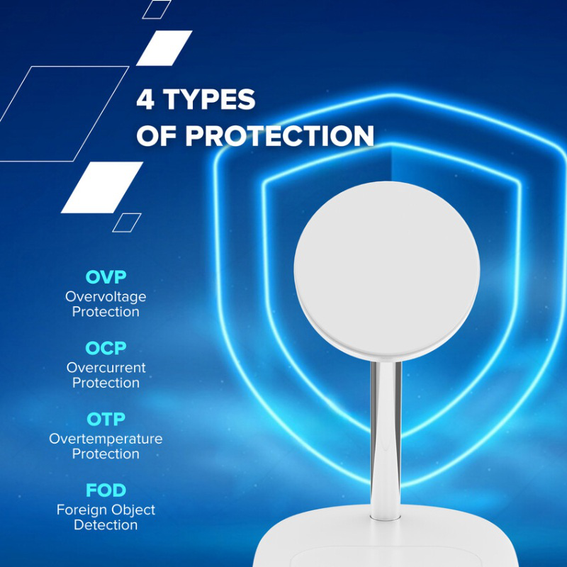 Canyon qi2 15w 2in1 charger - white, , medium-null