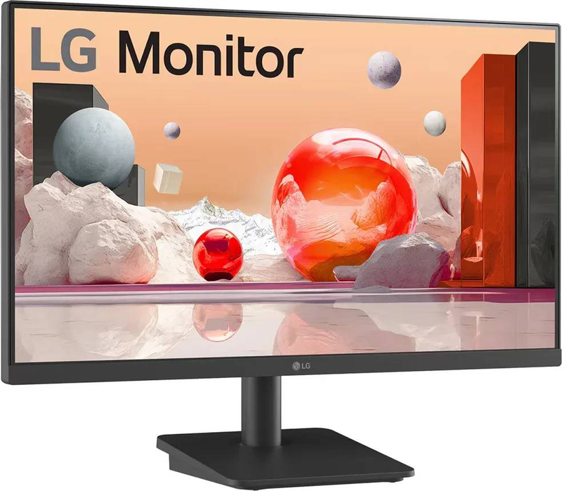 Lg 24ba400-b 24" FHD ips monitor | 1920&times;1080 | 100hz | HDMI / vga | built-in speakers, , medium-null