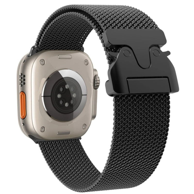 Apple watch titanium milanese loop bracelet-null