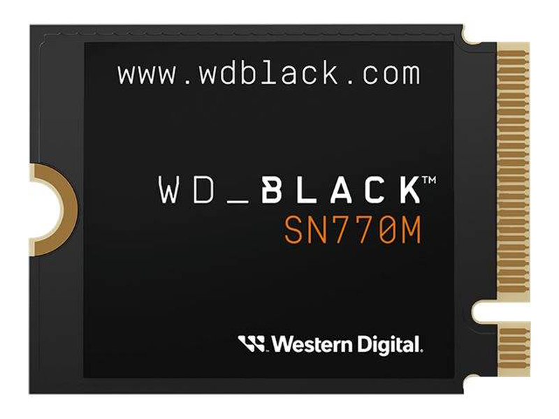 Wd_black sn770m wds500g3x0g / SSD / 500GB / mobile game drive / internal / m.2 2230 / pcie 4.0 x4 (nvme) | wds500g3x0g-null