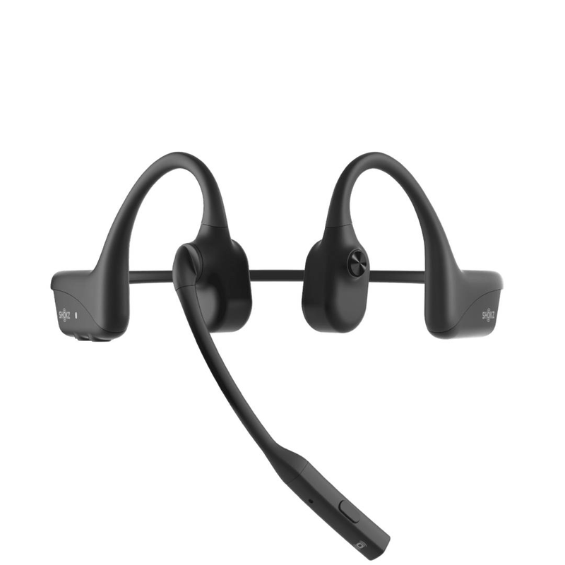 Shokz opencomm2 uc / 2025 upgrade / headset / open ear / behind-the-neck mount / bluetooth / wireless / USB-c via bluetooth adapter / black / zoom certified, , medium-null