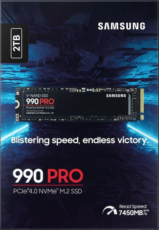 2TB m.2 SSD nvme Gen.4 samsung 990 pro-null