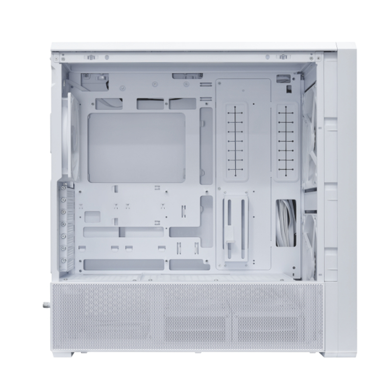 Lian li lancool 217 inf white infinity mirror atx pc case-null