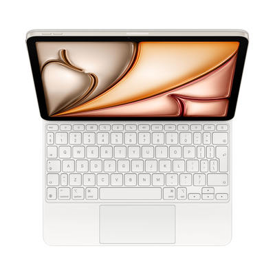 Ipad pro 11 2nd/3rd/4th Gen & ipad Air 4th/5th & ipad Air 11 m2/m3/m4  magic keyboard gr white, White, medium