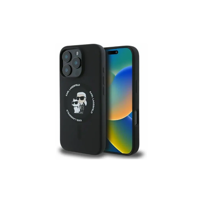 Karl lagerfeld iPhone 16 pro max heads ring MagSafe, , medium