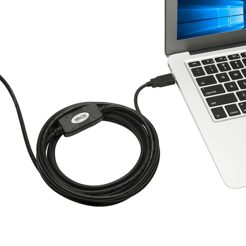 Eaton tripp lite series USB to rj45 rollover console cable (m/m) - cisco compatible, 250 kbps, 15 ft., black - serial cable - USB (m) to rj-45 (f) - 4.57 m - double shielded - USB 1.1 - black-null