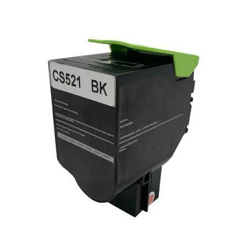 Lexmark 78c20ke black original toner cartridge 2000 pages for cs421dn cs521dn cs622de cx421adn cx522ade cx622ade cx625ade-null
