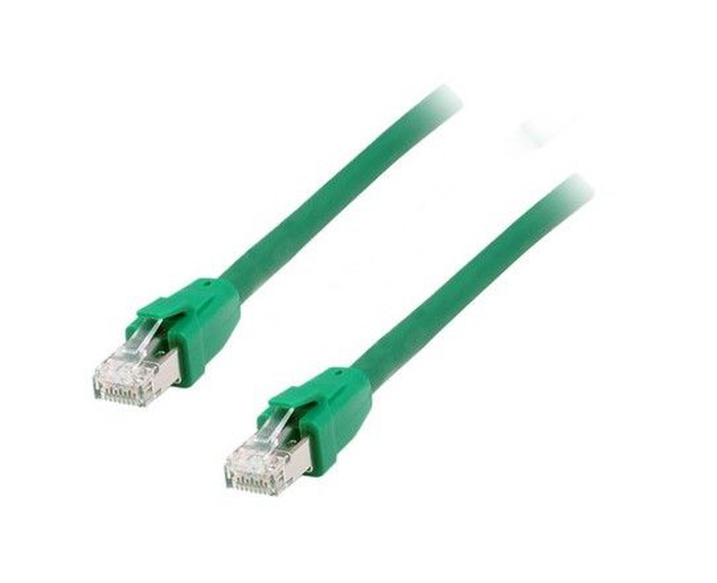 Equip / patch cable / cat 8.1 s/ftp patch cable, lsoh, green, 3.0m-null