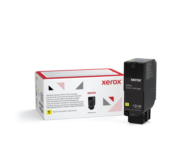 Xerox versalink c625 yellow original toner cartridge 6,000 pages-null