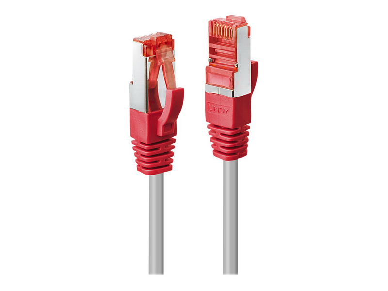Lindy / crossover cable / rj-45 (m) to rj-45 (m) / 15 m / sftp, pimf / cat 6e / snagless / grey-null