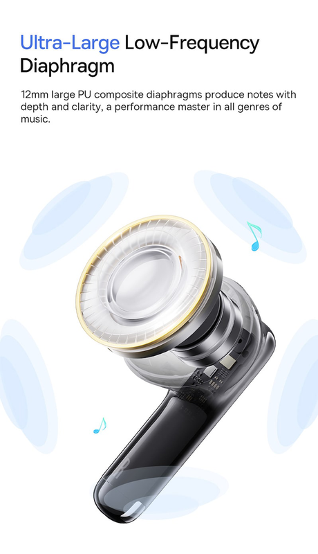 Baseus headphones in ear tws bowie e13 galaxy black, , medium-null