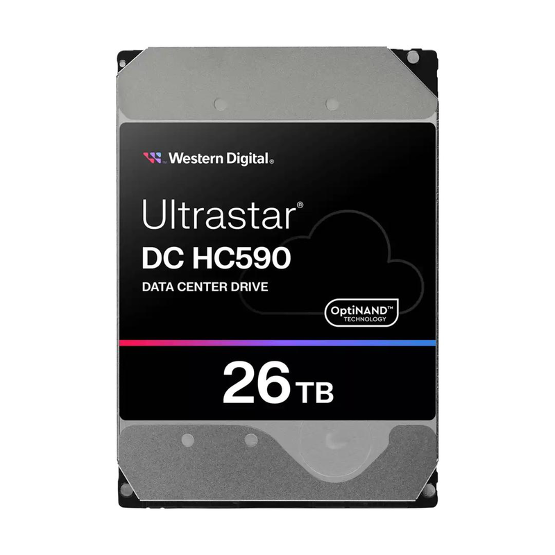 Wd ultrastar dc hc590 0f65672 - hard drive - data centre - encrypted - 26TB - internal - 3.5" - sata 6GB/s - 7200 rpm - buffer: 512 mb - tcg encryption-null
