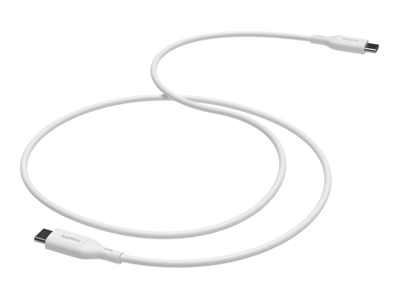 Mophie essentials / USB cable / 24 pin USB-c (m) to 24 pin USB-c (m) / 2 m / fast charging up to 60w / black-null