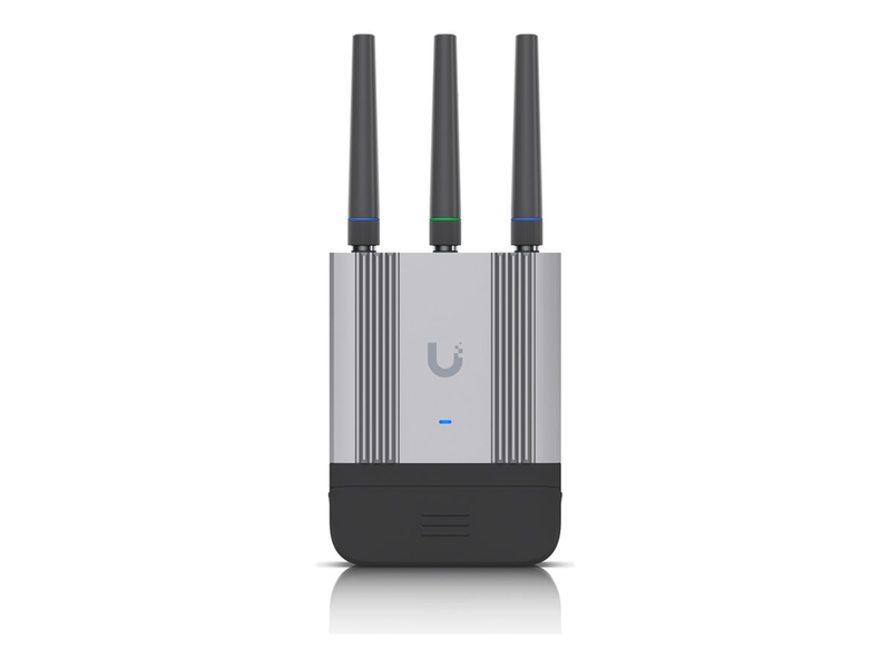 Ubiquiti unifi mobile router industrial lte cat4 ruggedized dual gbe poe failover Wi-Fi 4 white umr-industrial-null