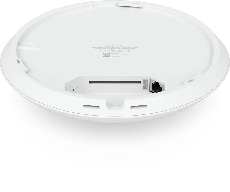 Ubiquiti unifi u7 pro max Wi-Fi 7 access point tri-band 8-stream 15GBps 2.5GBe poe+ ceiling 500+ clients-null