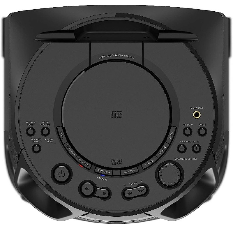 Sony mhcv13 bluetooth megasound party speaker black, , medium image number null