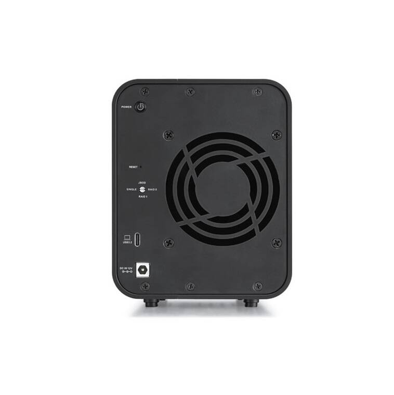 Terramaster d5 hybrid 5-bay USB-c das 2 sata bays 3 m.2 nvme diskless-null