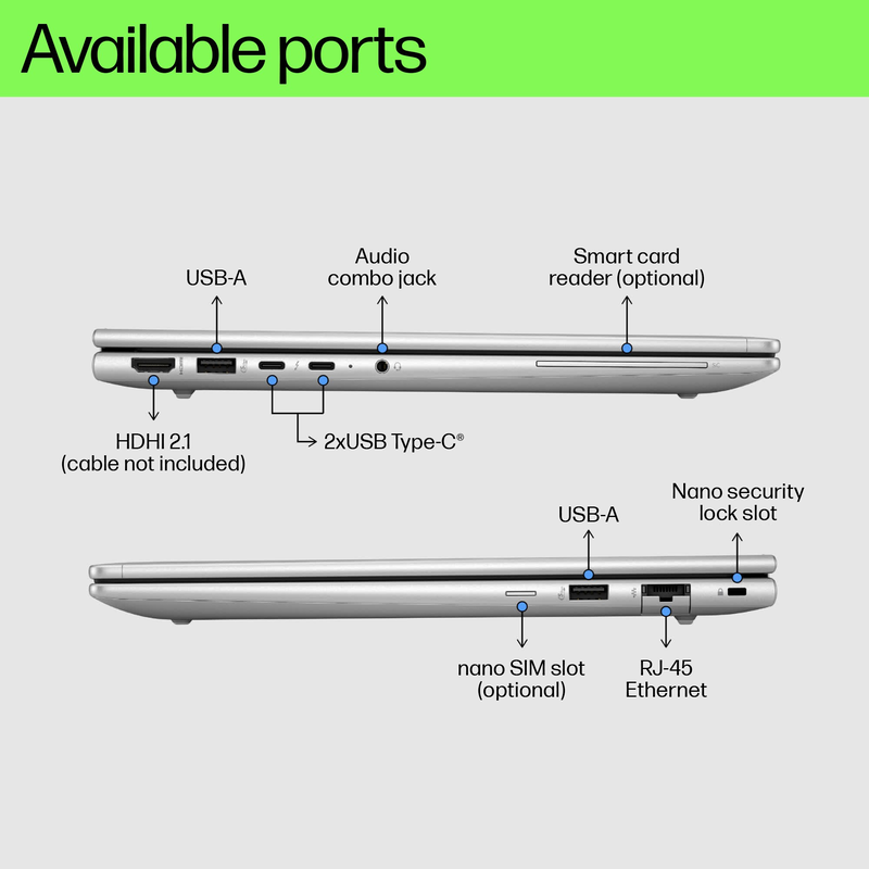 Hp probook 460 g11 laptop 16" (ultra 5-125u/16GB/512GB)-null
