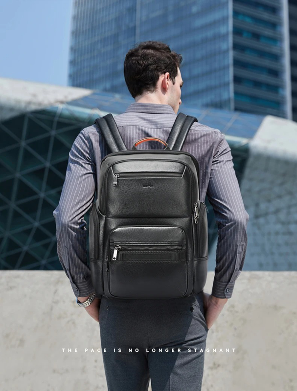 Bopai valor leather laptop backpack 15.6&Prime;, , medium-null