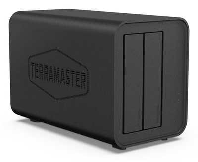Terramaster d5 hybrid 5-bay USB-c das 2 sata bays 3 m.2 nvme diskless, , medium