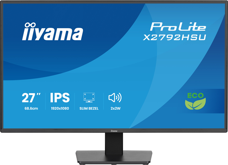 Iiyama prolite x2792hsu-b1 27" monitor ips 120hz 1920x1080-null