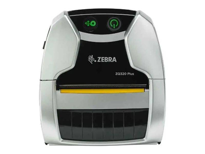 Zebra zq320 plus 3 inch indoor mobile label receipt printer 203dpi USB-c Wi-Fi 5 bluetooth nfc label sensor black, Black, medium