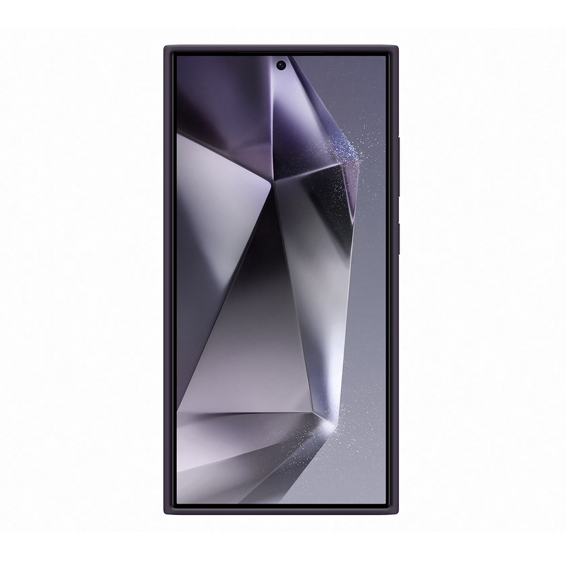 Product image: Galaxy s24 ultra silicone case dark violet-null