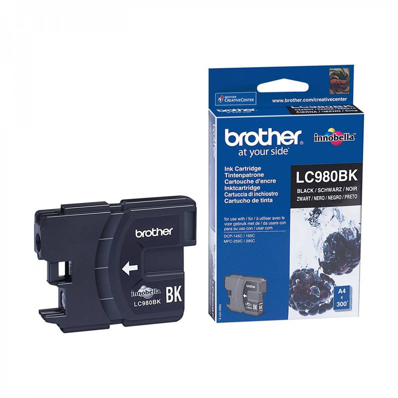 Product image: Brother ink cartridge lc980b, , medium-null
