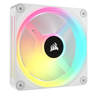 Corsair icue link qx120 rgb 120mm pwm pc fan expansion kit  (co-9051005-ww), Rgb, medium