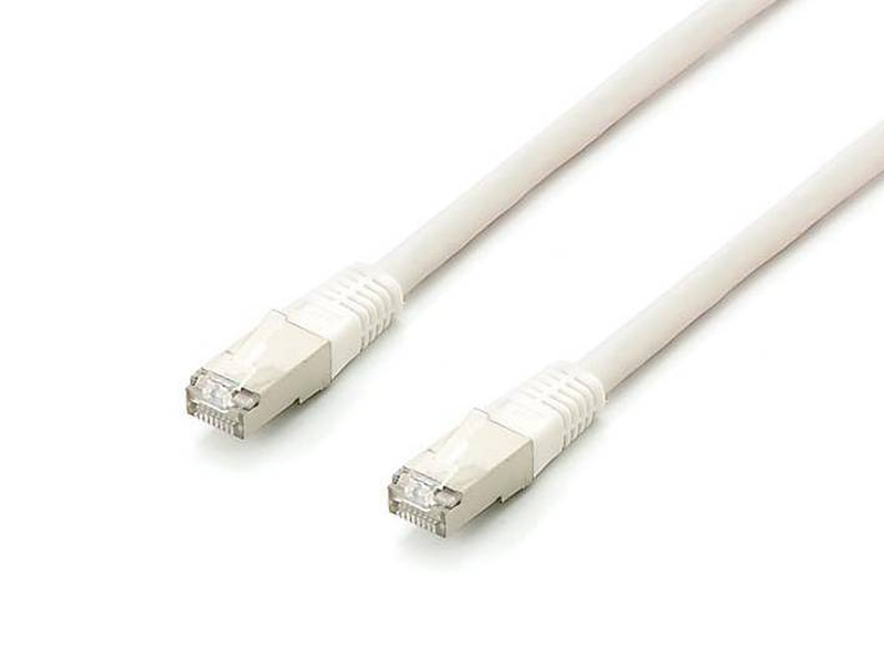 Equip cat.6a platinum s/ftp patch cable - white - 0.25m - 10pcs/set - 0.25 m - cat6a - s/ftp (s-stp) - rj-45 - rj-45-null