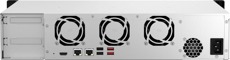 Qnap ts-864eu-8g 8-bay 2u short-depth rackmount nas intel celeron n5095 8GB ddr4 dual 2.5GBe HDMI diskless-null