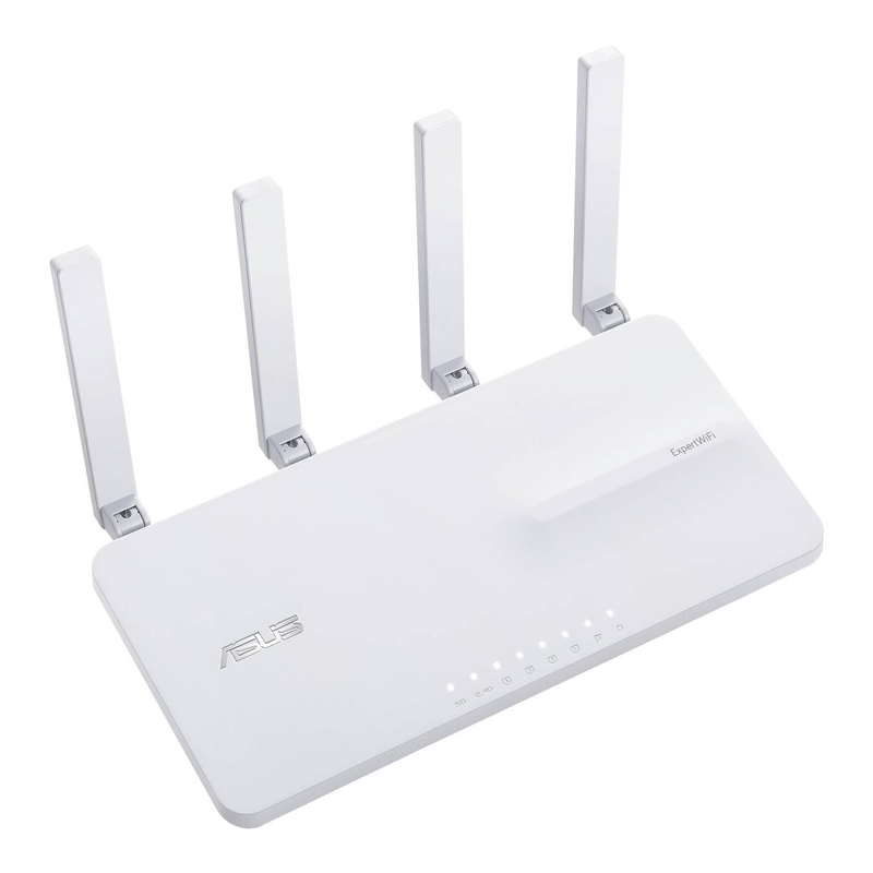 Asus expertWi-Fi ebr63 ax3000 dual-band Wi-Fi 6 business router 4x gbe lan USB vlan white 90ig0870-mo3c00-null
