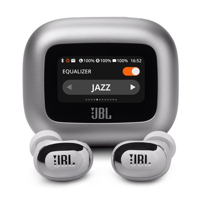 Jbl wireless earbuds live buds 3, Silver, medium