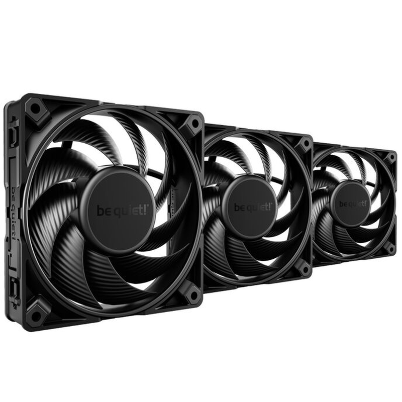 Be quiet! Silent loop 3 360mm argb aio liquid CPU cooler 3x120mm silent wings 4 pwm intel AMD tr5 black-null