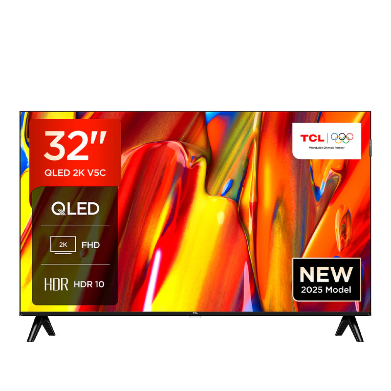 Tcl smart TV 32" HD QLED v5c (2025), , medium-null