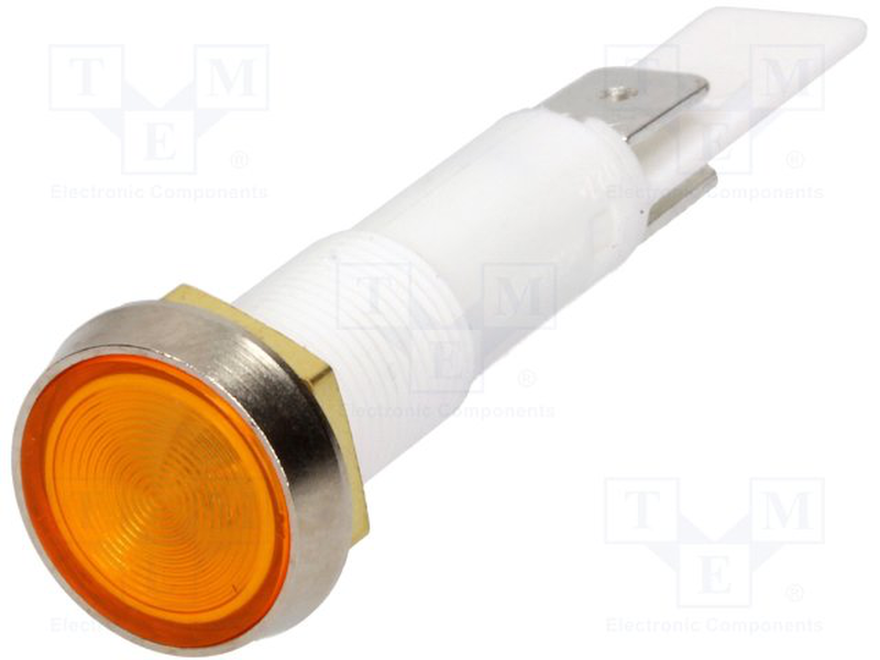 Indicator neon lamp 230vac, , medium-null