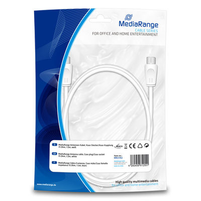 Mediarange antenna cable coax plus 1.5m, , medium-null