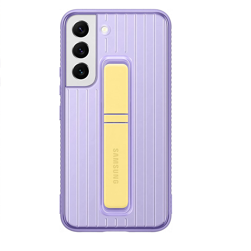 Samsung protective standing cover s22 purple-null