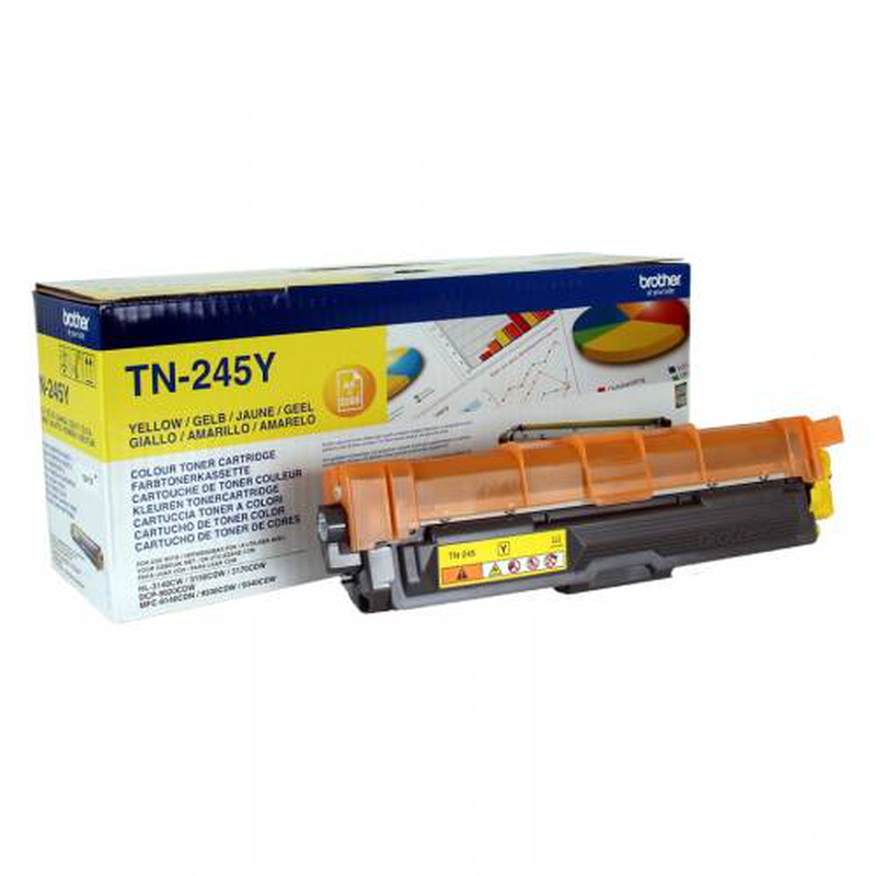 Brother toner tn-245 xl yellow 2.2k, , medium-null