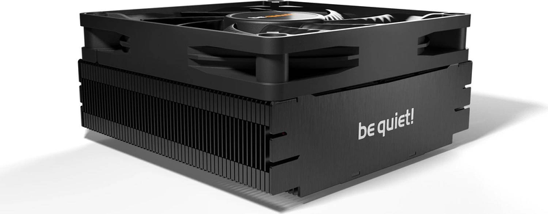 Be quiet! Pure rock lp bk034 low-profile CPU cooler 100w tdp 45mm 3 heatpipes 92mm pwm fan intel AMD am5 black-null