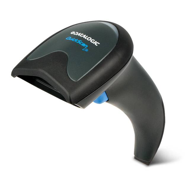 Datalogic quickscan qbt2101 qbt2101-bk-btk+ cordless 1d linear imager barcode scanner bluetooth USB kit black-null