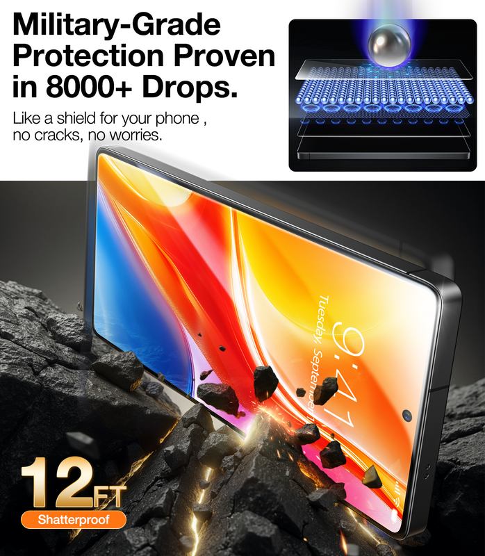 Galaxy s25 ultra | tempered glass screen protector torras install master, , medium-null