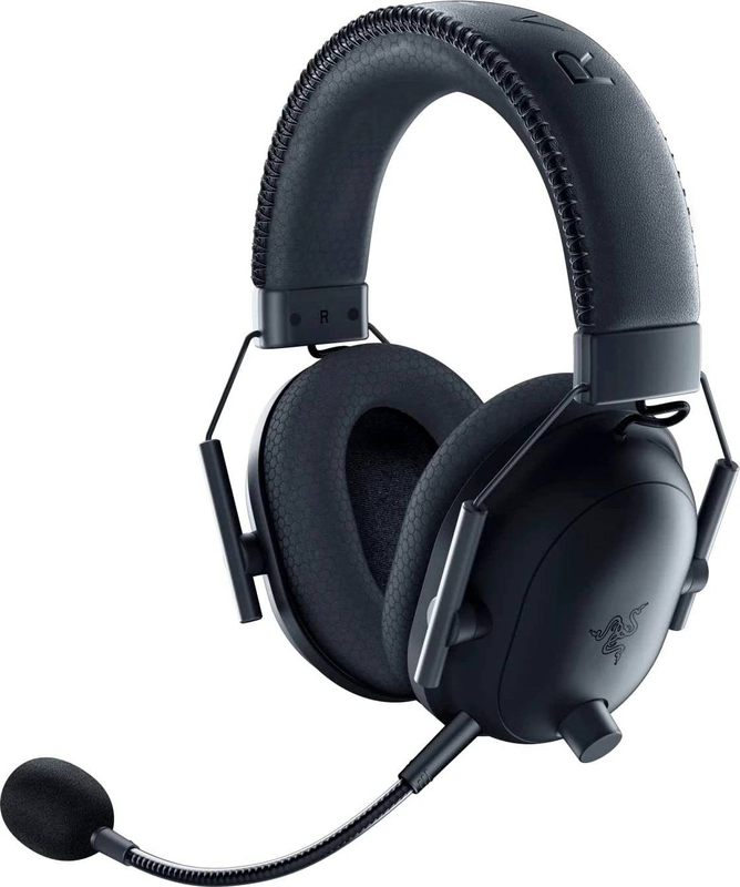 Razer blackshark v2 pro 2023 wireless gaming headset rz04-04530100-r3m1 triforce titanium 50mm thx 7.1 70h black-null