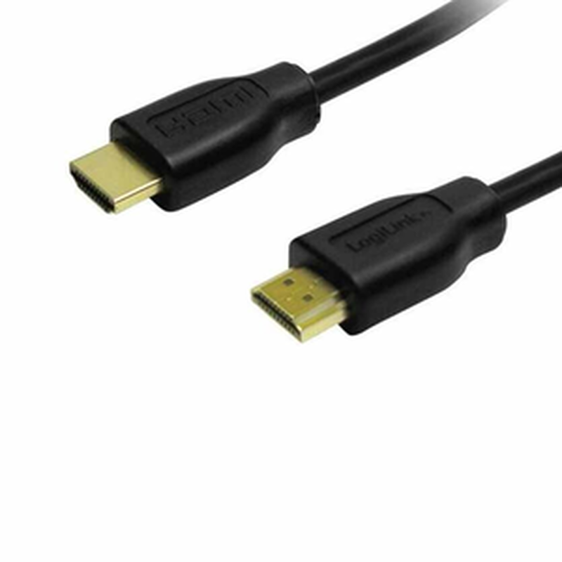 Ch0035 HDMI 1m w/eth.19pinm/m round cbl logilink, , medium-null